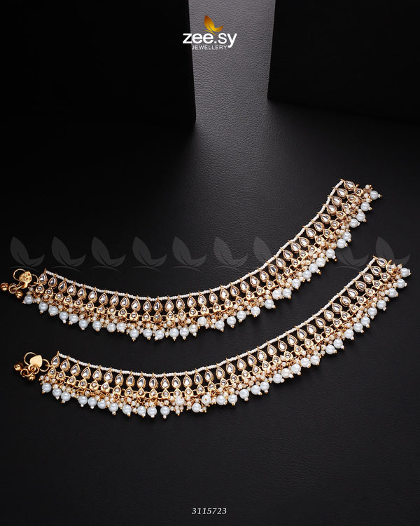 Atefeh Anklet - by - Libasekhas UK - Registered Vendor of : Zeesy - 100% Original Designer Dresss