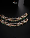 Tanzanite Anklet - by - Libasekhas UK - Registered Vendor of : Zeesy - 100% Original Designer Dresss