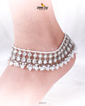 Tanzanite Anklet - by - Libasekhas UK - Registered Vendor of : Zeesy - 100% Original Designer Dresss