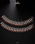 Minisha Anklets - by - Libasekhas UK - Registered Vendor of : Zeesy - 100% Original Designer Dresss