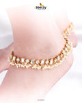 Malini Anklet - by - Libasekhas UK - Registered Vendor of : Zeesy - 100% Original Designer Dresss