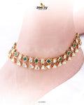 Shungite Anklet - by - Libasekhas UK - Registered Vendor of : Zeesy - 100% Original Designer Dresss