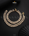 Shungite Anklet - by - Libasekhas UK - Registered Vendor of : Zeesy - 100% Original Designer Dresss