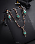 Syra Yousuf Necklace Set - by - Libasekhas UK - Registered Vendor of : Zeesy - 100% Original Designer Dresss