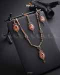 Syra Yousuf Necklace Set - by - Libasekhas UK - Registered Vendor of : Zeesy - 100% Original Designer Dresss
