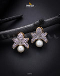 Foxglove Earrings - by - Libasekhas UK - Registered Vendor of : Zeesy - 100% Original Designer Dresss
