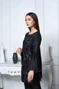 Hana | Eclectic Ready to Wear | Midnight Raven - by - Libasekhas UK - Registered Vendor of : Hana - 100% Original Designer Dresss