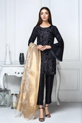Hana | Eclectic Ready to Wear | Midnight Raven - by - Libasekhas UK - Registered Vendor of : Hana - 100% Original Designer Dresss