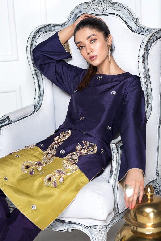 Hana | Eclectic Ready to Wear | Mailanchi - by - Libasekhas UK - Registered Vendor of : Hana - 100% Original Designer Dresss