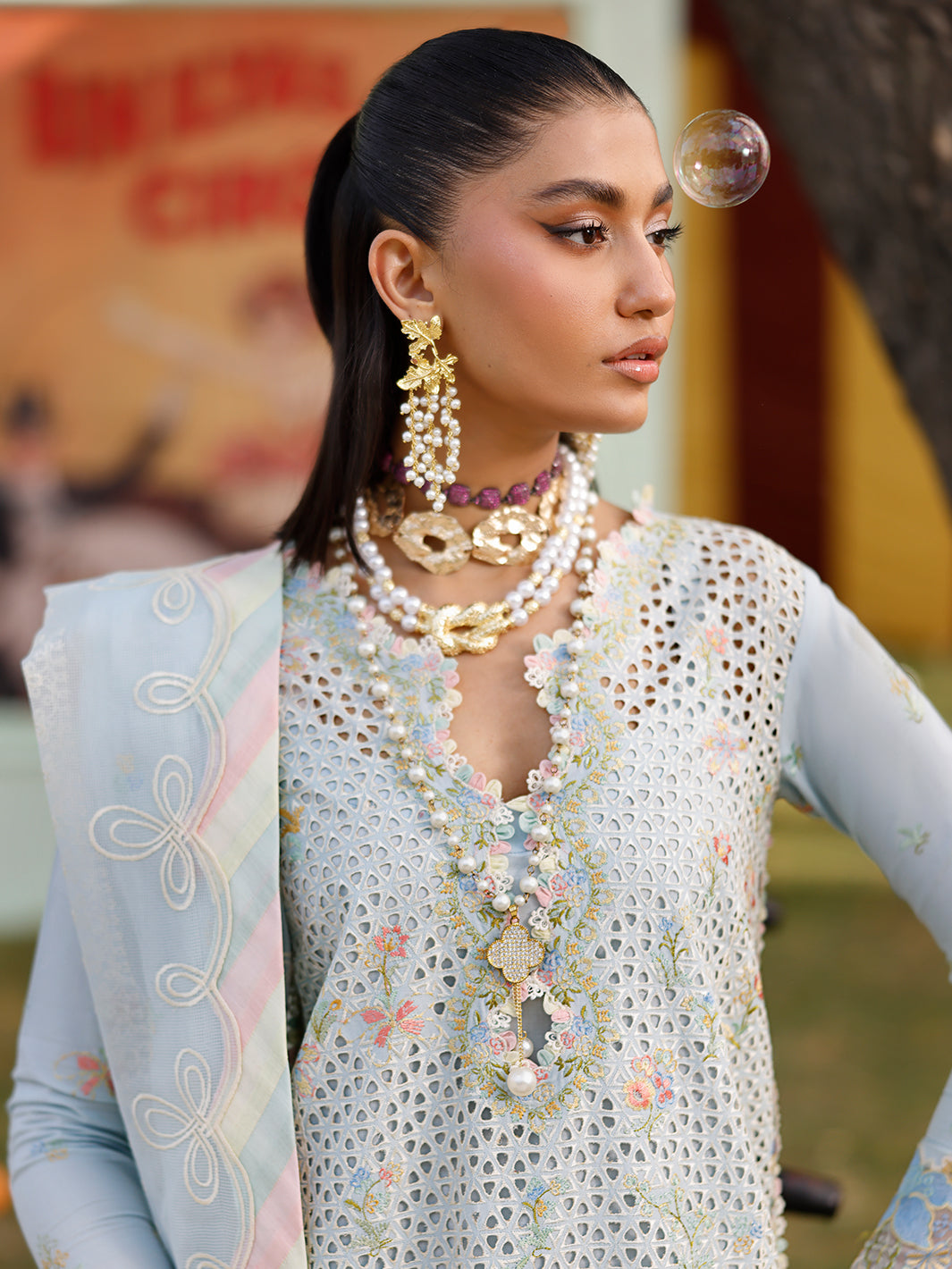 Bin Ilyas | Carnival Summer Edit 25 | 31 - B - by - Libasekhas UK - Registered Vendor of : Bin Ilyas - 100% Original Designer Dresss