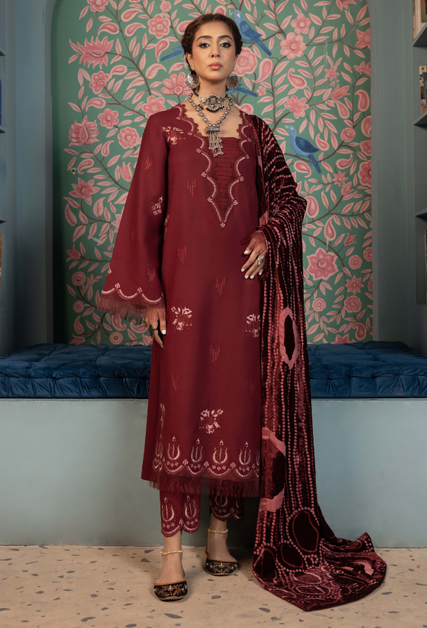 Humdum | Zouq 25 | D01 - by Libasekhas UK - Registered Vendor of : Humdum - 100% Original Designer Dress