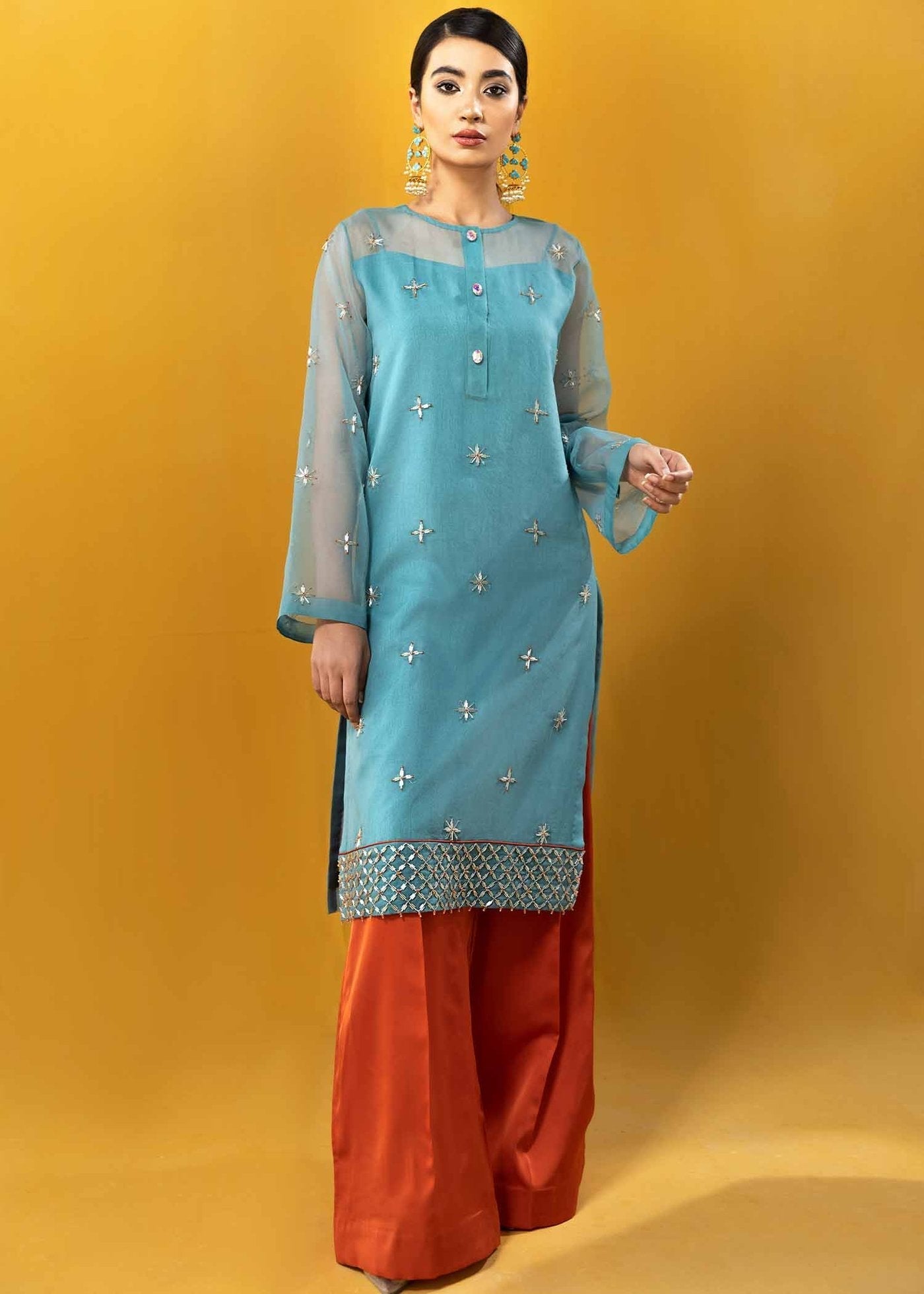 Hana | Vibrant Beyond | Allure-VB-1004 - by - Libasekhas UK - Registered Vendor of : Hana - 100% Original Designer Dresss
