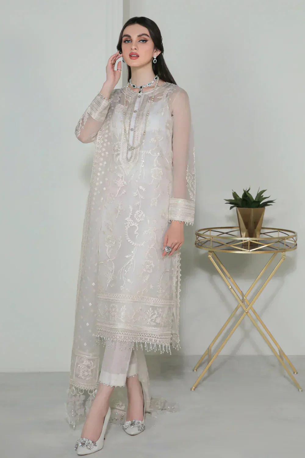 Baroque | Formals Collection | UF-186 - by - Libasekhas UK - Registered Vendor of : Baroque - 100% Original Designer Dresss