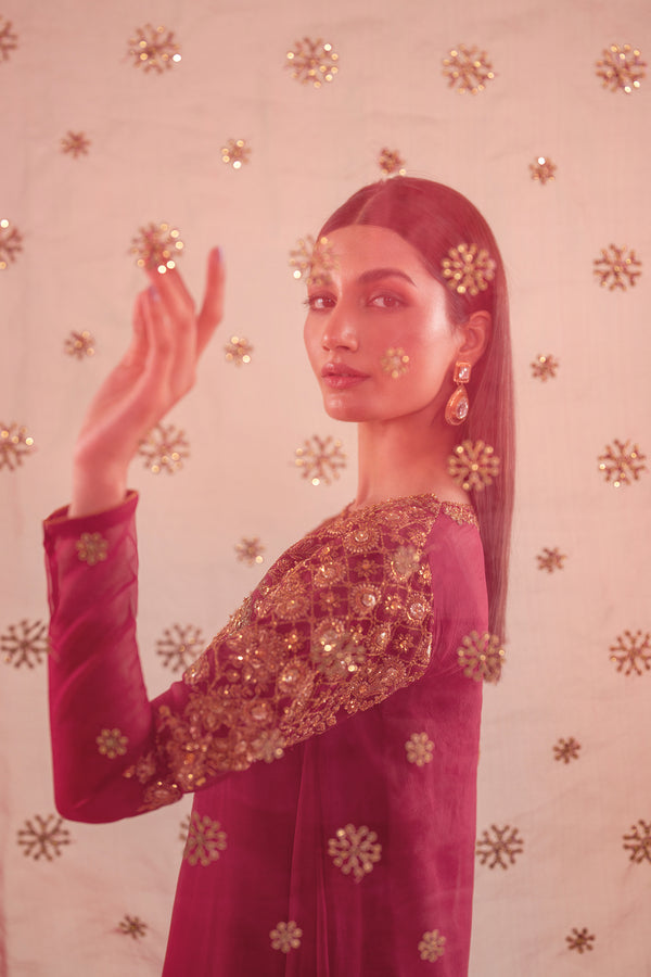 Baroque | Luxury Pret 24 | CHIFFON PR-916 - by - Libasekhas UK - Registered Vendor of : Baroque - 100% Original Designer Dresss