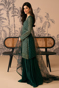 Cross Stitch | Luxe Atelier 24 | VIRIDIAN HAVEN - by - Libasekhas UK - Registered Vendor of : Cross Stitch - 100% Original Designer Dresss