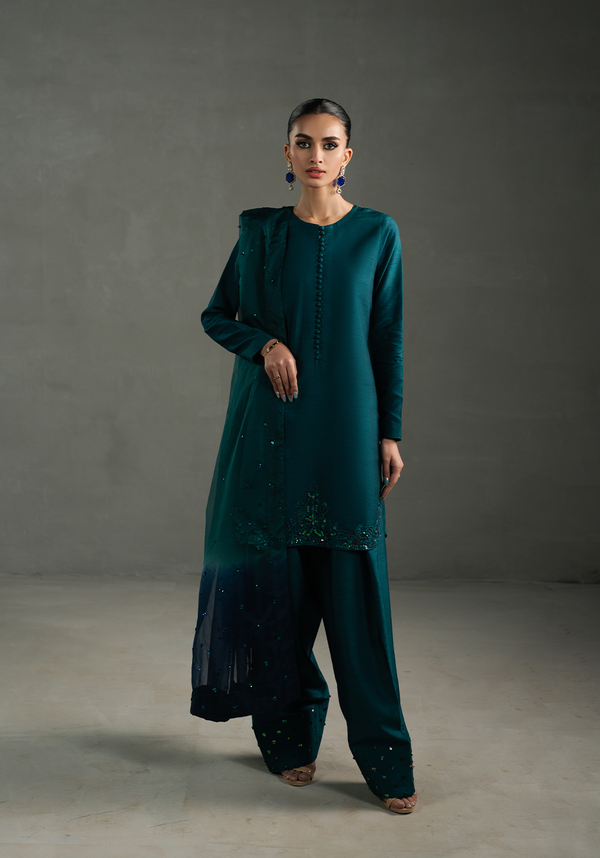 Zarqash | Silk Edit | ZQS 015 ELOISE - by - Libasekhas UK - Registered Vendor of : Zarqash - 100% Original Designer Dresss
