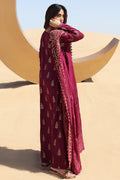 Cross Stitch | Eid Lawn 24 | CRIMSON AURA - by - Libasekhas UK - Registered Vendor of : Cross Stitch - 100% Original Designer Dresss