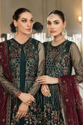 Zarif | Mehroz Formals | PINE GREEN - by - Libasekhas UK - Registered Vendor of : Zarif - 100% Original Designer Dresss