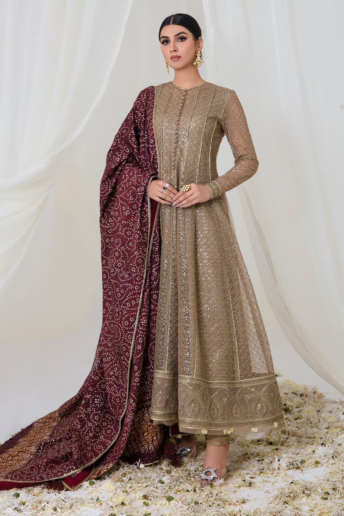 Jazmin | Embroidered Collection | HAZEL HYPE - by - Libasekhas UK - Registered Vendor of : Jazmin - 100% Original Designer Dresss