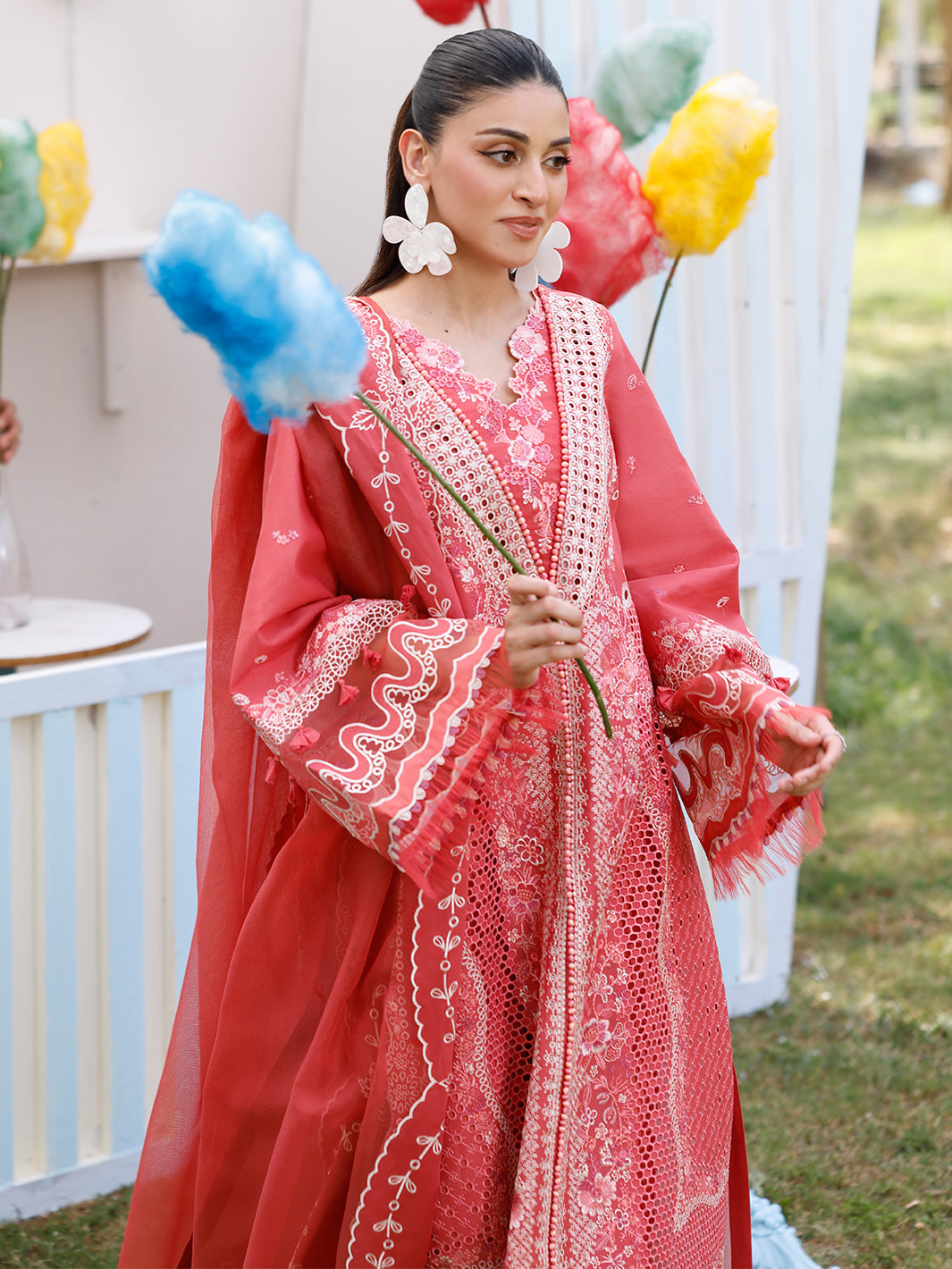 Bin Ilyas | Carnival Summer Edit 25 | 32 - A - by - Libasekhas UK - Registered Vendor of : Bin Ilyas - 100% Original Designer Dresss