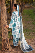 Alizeh | Sheen Lawn Prints 24 | BLUET - by - Libasekhas UK - Registered Vendor of : Alizeh - 100% Original Designer Dresss