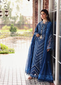Sardinia | Embroidered Lawn Edit 26 | Terrace Blue - by Libasekhas UK - Registered Vendor of : Sardinia - 100% Original Designer Dress