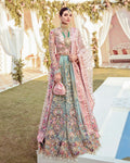 Gulaal | Wedding Formals | Joli Embroidered Net 3-Piece Suit WS-03 - by - Libasekhas UK - Registered Vendor of : Gulaal - 100% Original Designer Dresss