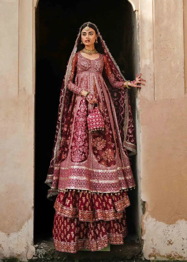 Hussain Rehar | Zaib un Nisa 23 | Taab - by - Libasekhas UK - Registered Vendor of : Hussain Rehar - 100% Original Designer Dresss