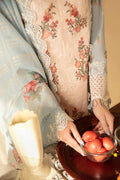 Qalamkar | Qlinekari Luxury Lawn | SQ-15 NEYLAN - by - Libasekhas UK - Registered Vendor of : Qalamkar - 100% Original Designer Dresss