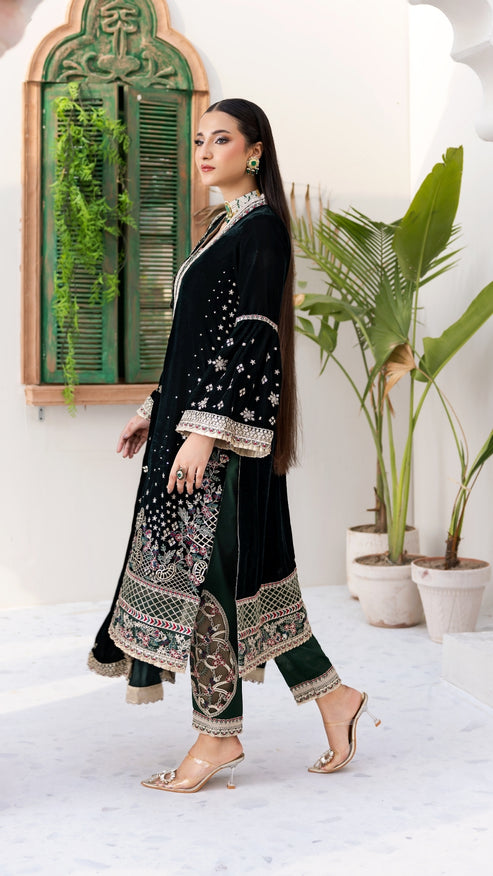 Zebtan | Andaz e Makhmal | ZAM-07 - by - Libasekhas UK - Registered Vendor of : Zebtan - 100% Original Designer Dresss