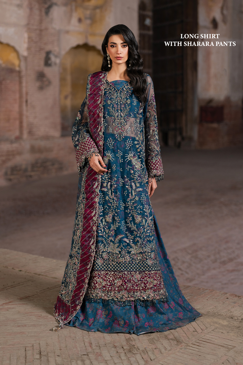 Iznik | Luxury Chiffon | ILC-03 - by - Libasekhas UK - Registered Vendor of : Iznik - 100% Original Designer Dresss