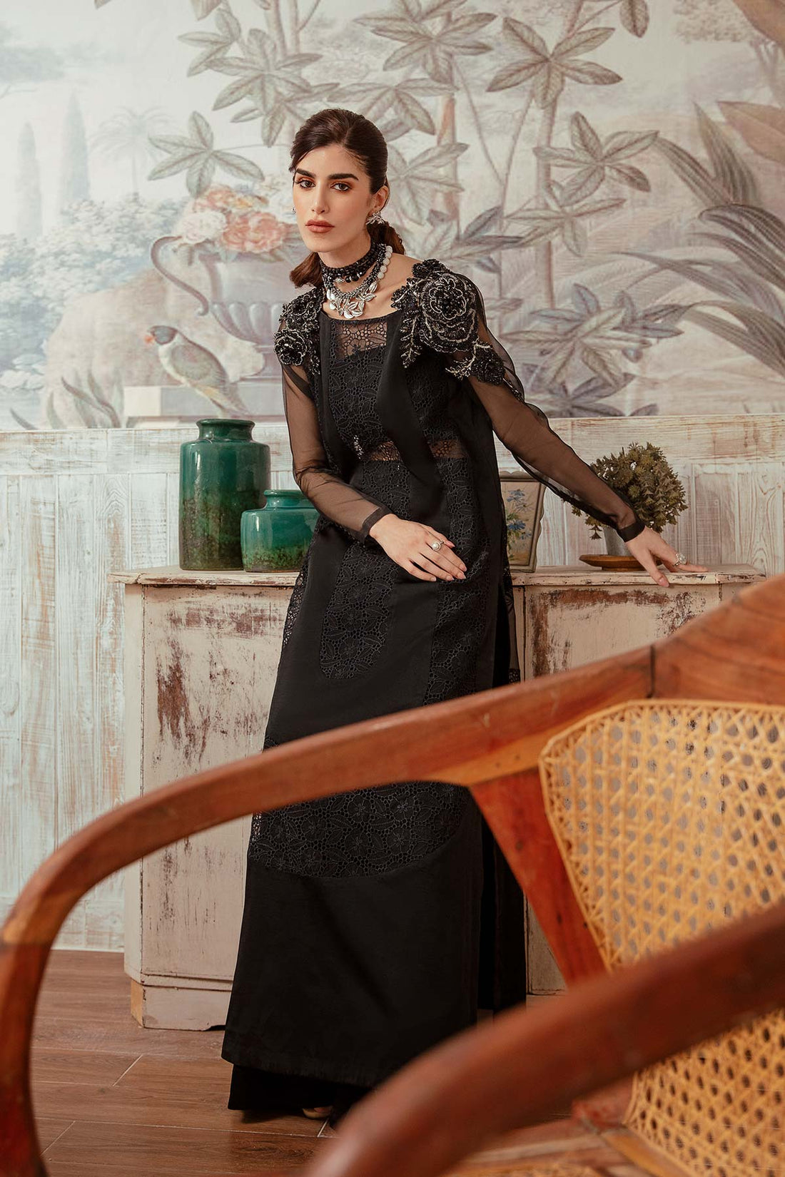 Mina Kashif | Ala Mode Luxury Formals 23 | Eva - by - Libasekhas UK - Registered Vendor of : Mina Kashif - 100% Original Designer Dresss