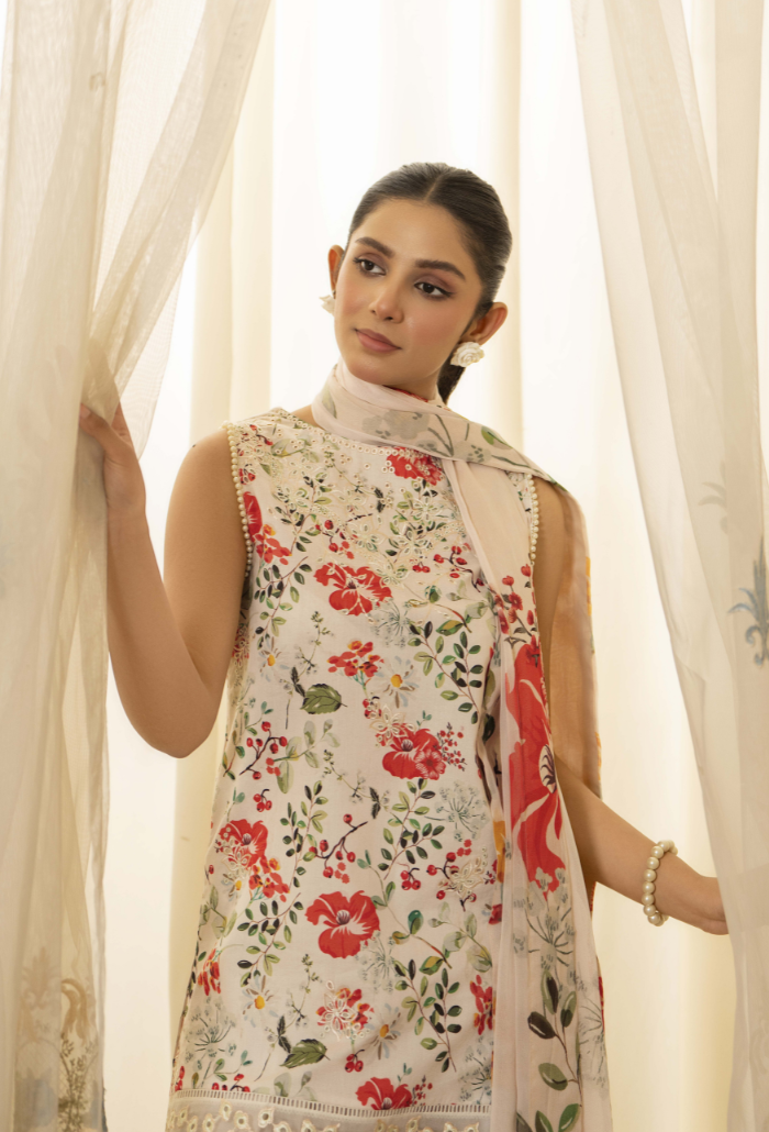 Humdum | Senora Lawn 25 | Senora - D05 - by - Libasekhas UK - Registered Vendor of : Humdum - 100% Original Designer Dresss