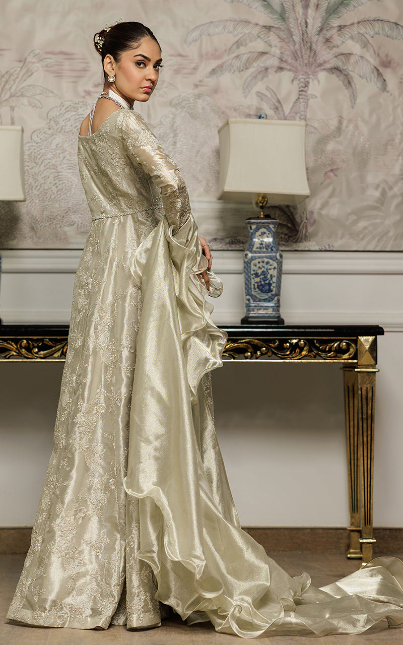 Threads and Motifs | Formal Dresses 25 | Embroidered Maxi - by Libasekhas UK - Registered Vendor of : Threads and Motifs - 100% Original Designer Dress