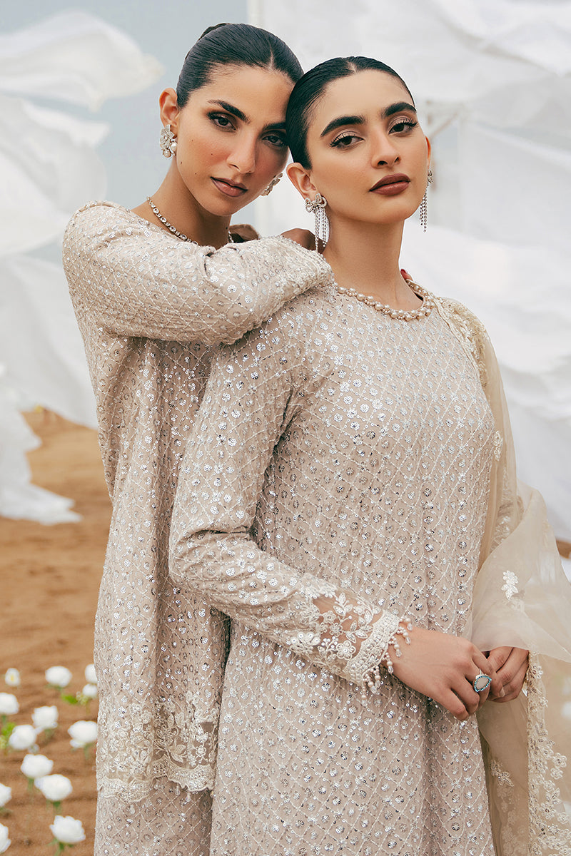 Cross Stitch | Wedding Collection 24 | SCINTILLATING CRYSTAL - by - Libasekhas UK - Registered Vendor of : Cross Stitch - 100% Original Designer Dresss
