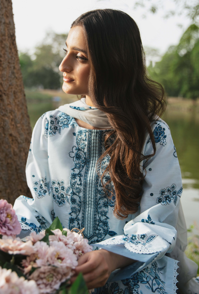 Hum Dum | Summer Breeze 25 | D10 - by - Libasekhas UK - Registered Vendor of : Hum Dum - 100% Original Designer Dresss