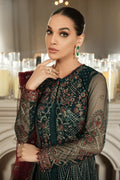 Zarif | Mehroz Formals | PINE GREEN - by - Libasekhas UK - Registered Vendor of : Zarif - 100% Original Designer Dresss