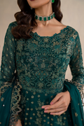 Iznik | Chinnon Chiffon | CC-47 Embroidered Chiffon - by - Libasekhas UK - Registered Vendor of : Iznik - 100% Original Designer Dresss