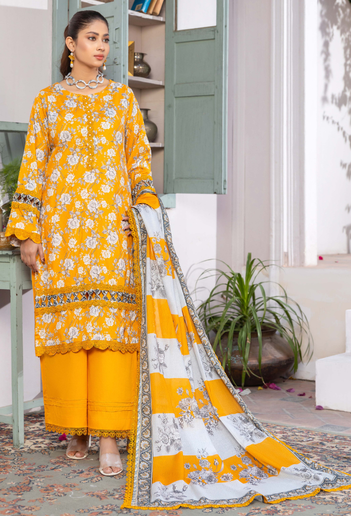 Humdum | Rang e Noor SS 24 | D04 - by - Libasekhas UK - Registered Vendor of : HumDum - 100% Original Designer Dresss