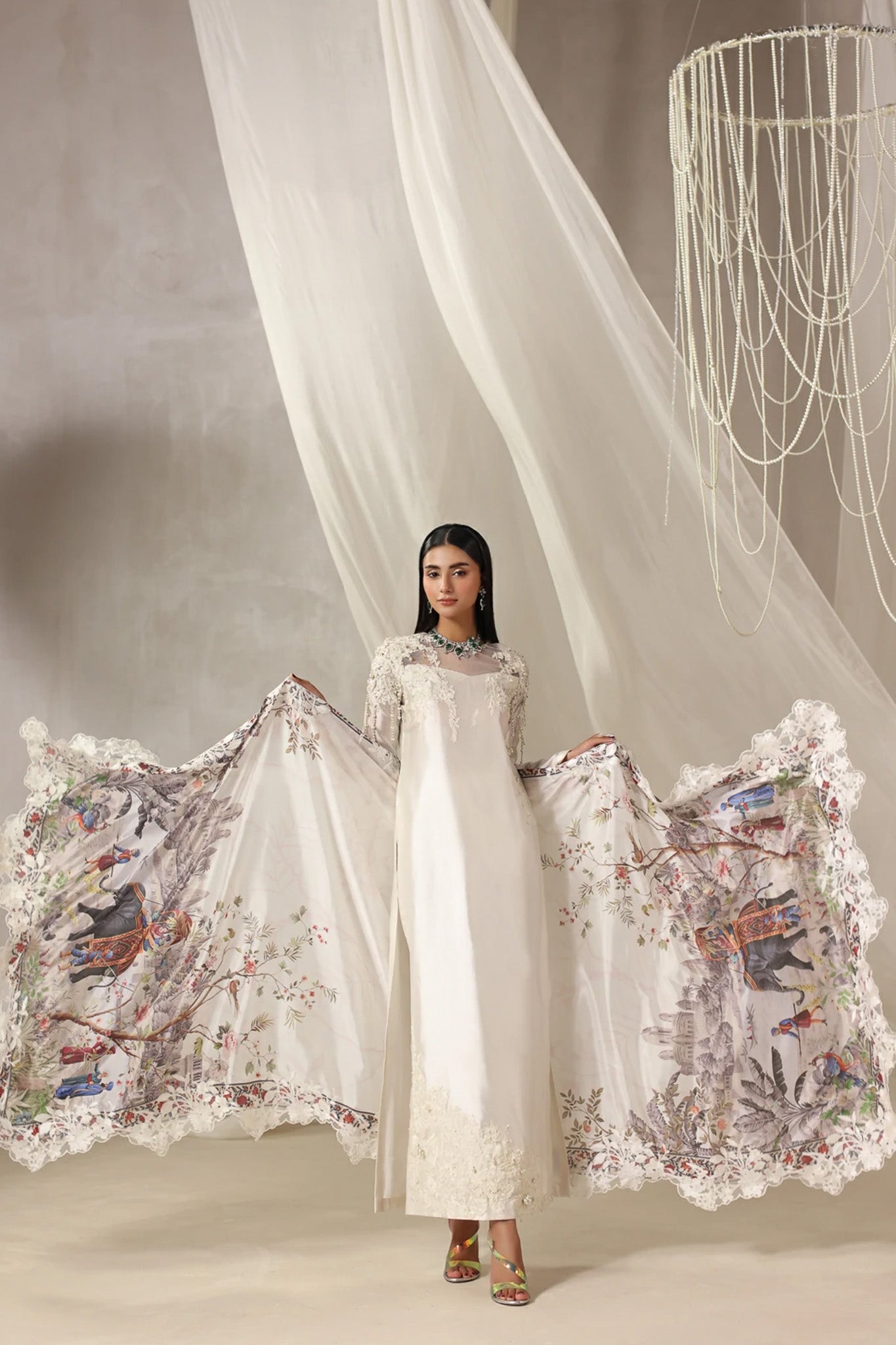 Musferah Saad | Into Twilight | Aria - by Libasekhas UK - Registered Vendor of : Musferah Saad - 100% Original Designer Dress