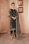 Iznik | Chiffon Kari | ICK-03 Embroidered Chiffon - by - Libasekhas UK - Registered Vendor of : Iznik - 100% Original Designer Dresss