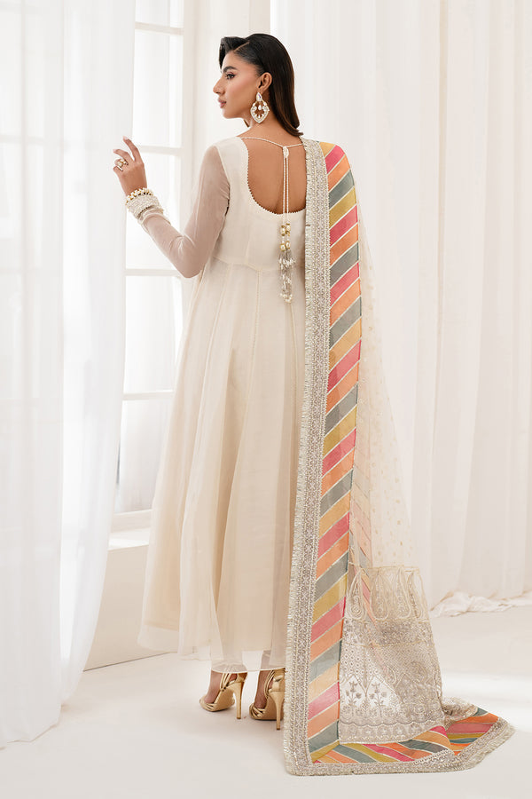 Baroque | Luxury Pret 25 | EMBROIDERED CHIFFON PR-1098 - by Libasekhas UK - Registered Vendor of : Baroque - 100% Original Designer Dress