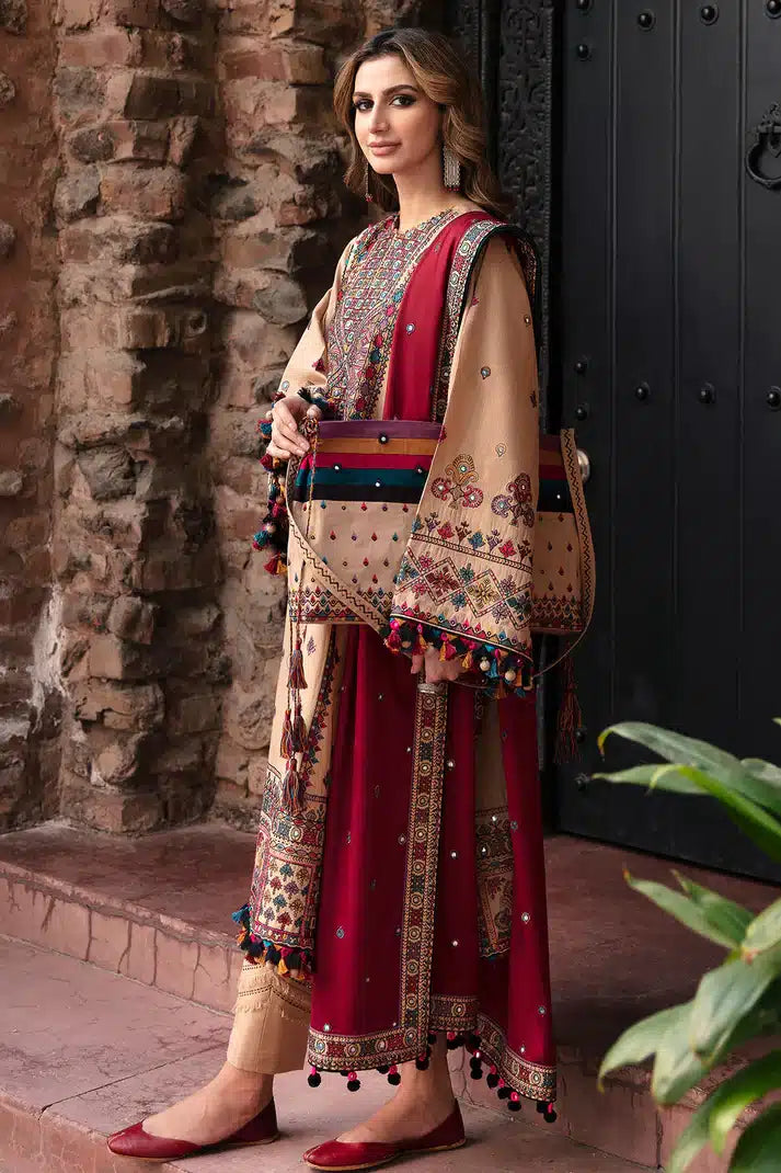 Jazmin | Dastaan Luxury Winter 23 | D3 - by - Libasekhas UK - Registered Vendor of : Jazmin - 100% Original Designer Dresss