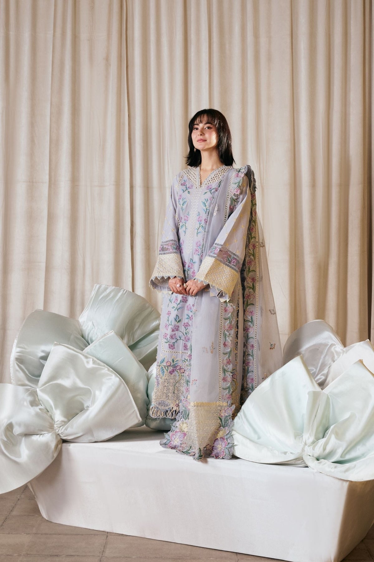 Maryam Hussain | Luxury Lawn 26 Vol 2 | Pari - by Libasekhas UK - Registered Vendor of : Maryam Hussain - 100% Original Designer Dress