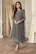 Zarif | Mehroz Formals | Storm Grey - by - Libasekhas UK - Registered Vendor of : Zarif - 100% Original Designer Dresss