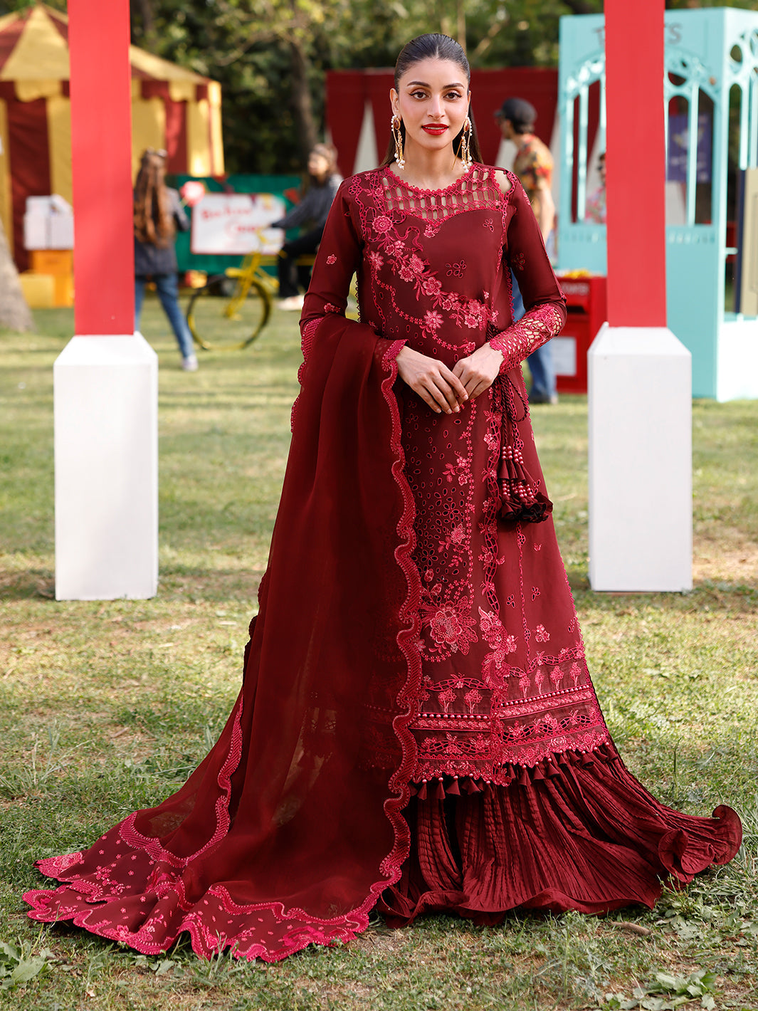 Bin Ilyas | Carnival Summer Edit 25 | 34 - B - by - Libasekhas UK - Registered Vendor of : Bin Ilyas - 100% Original Designer Dresss