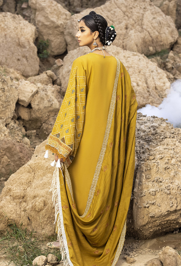 Humdum I Sierra Wool ISierra-D04 - by Libasekhas UK - Registered Vendor of : Humdum - 100% Original Designer Dress