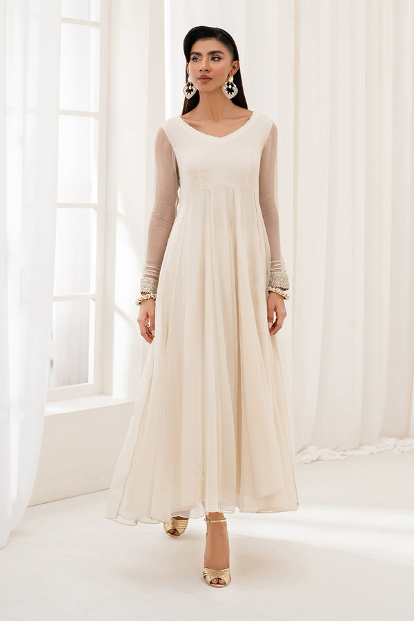 Baroque | Luxury Pret 25 | EMBROIDERED CHIFFON PR-1098 - by Libasekhas UK - Registered Vendor of : Baroque - 100% Original Designer Dress