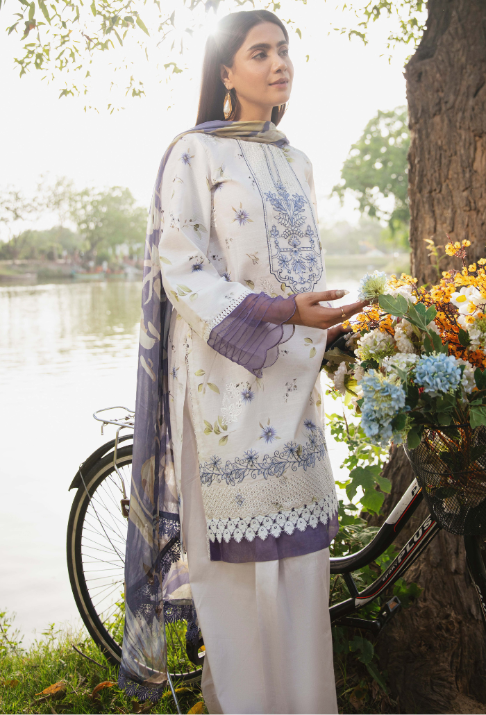 Hum Dum | Summer Breeze 25 | D03 - by - Libasekhas UK - Registered Vendor of : Hum Dum - 100% Original Designer Dresss