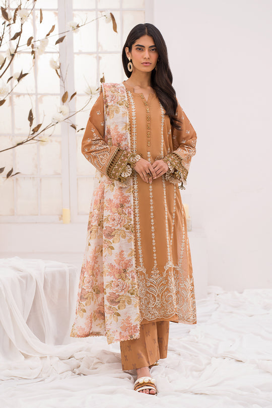 Iznik | Lawnkari 24 | UE-193 SVELTE - by - Libasekhas UK - Registered Vendor of : Iznik - 100% Original Designer Dresss